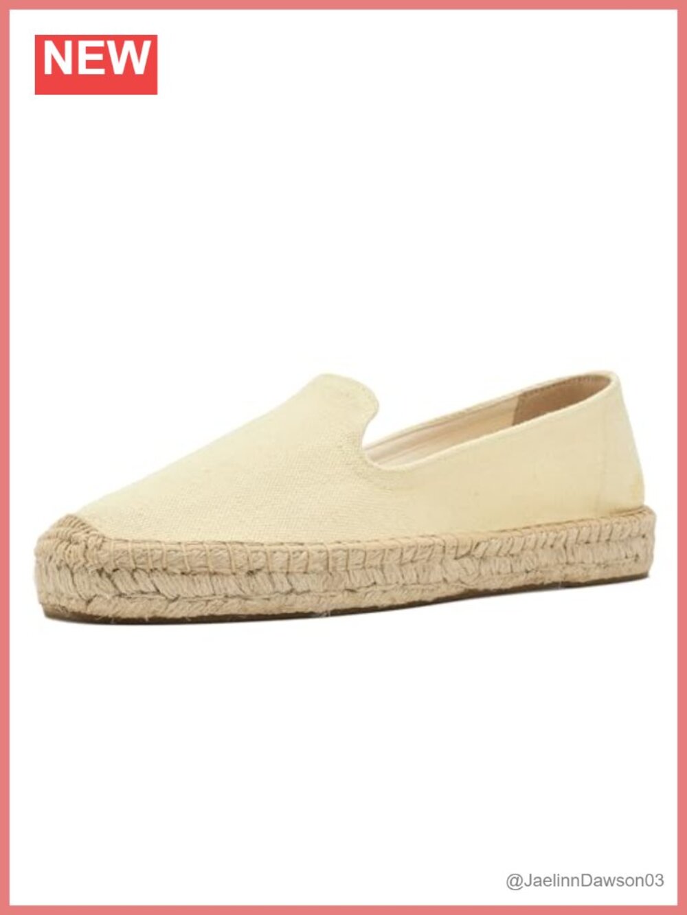 Soludos Smoking Platform Espadrille Cotton Jute Flats
